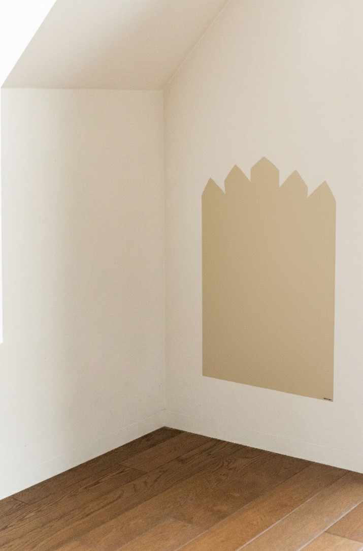 Wielofunkcyjna naklejka ścienna - zamek MAT