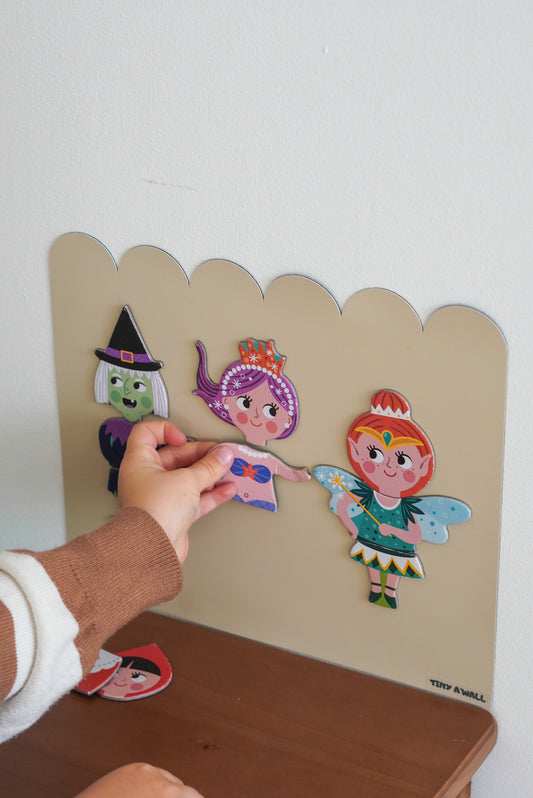 Wielofunkcyjna naklejka ścienna - fala MINI