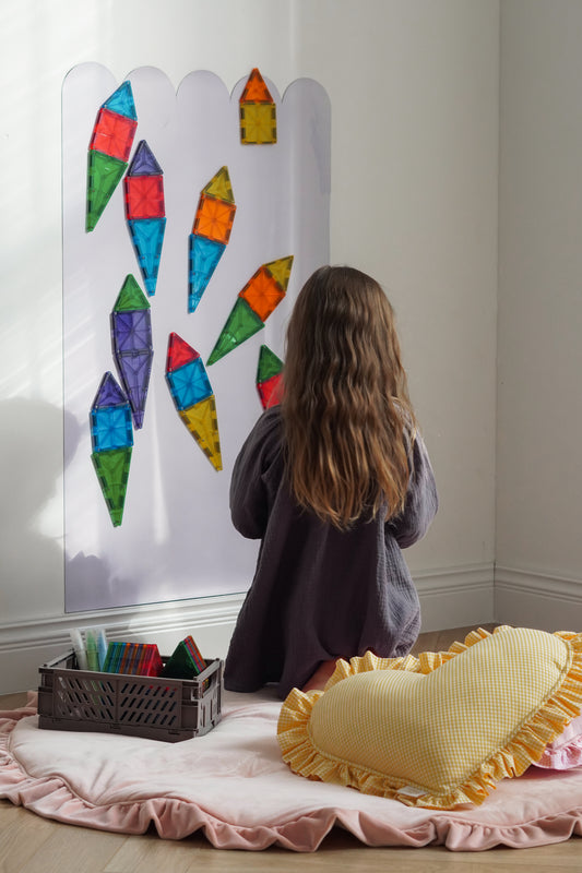 Wielofunkcyjna naklejka ścienna - fala MAT