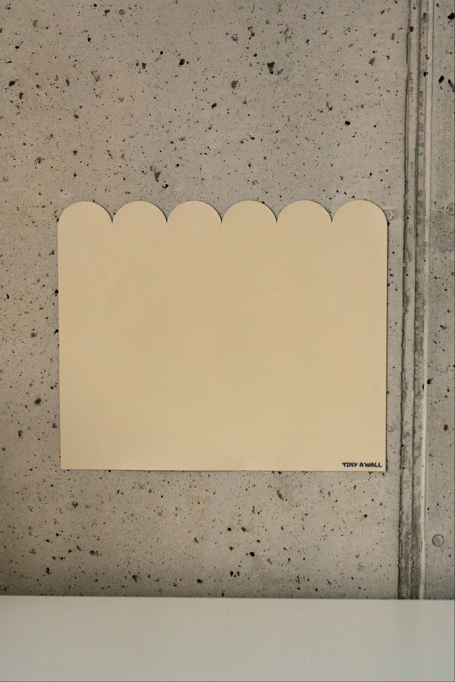 Wielofunkcyjna naklejka ścienna - fala MINI