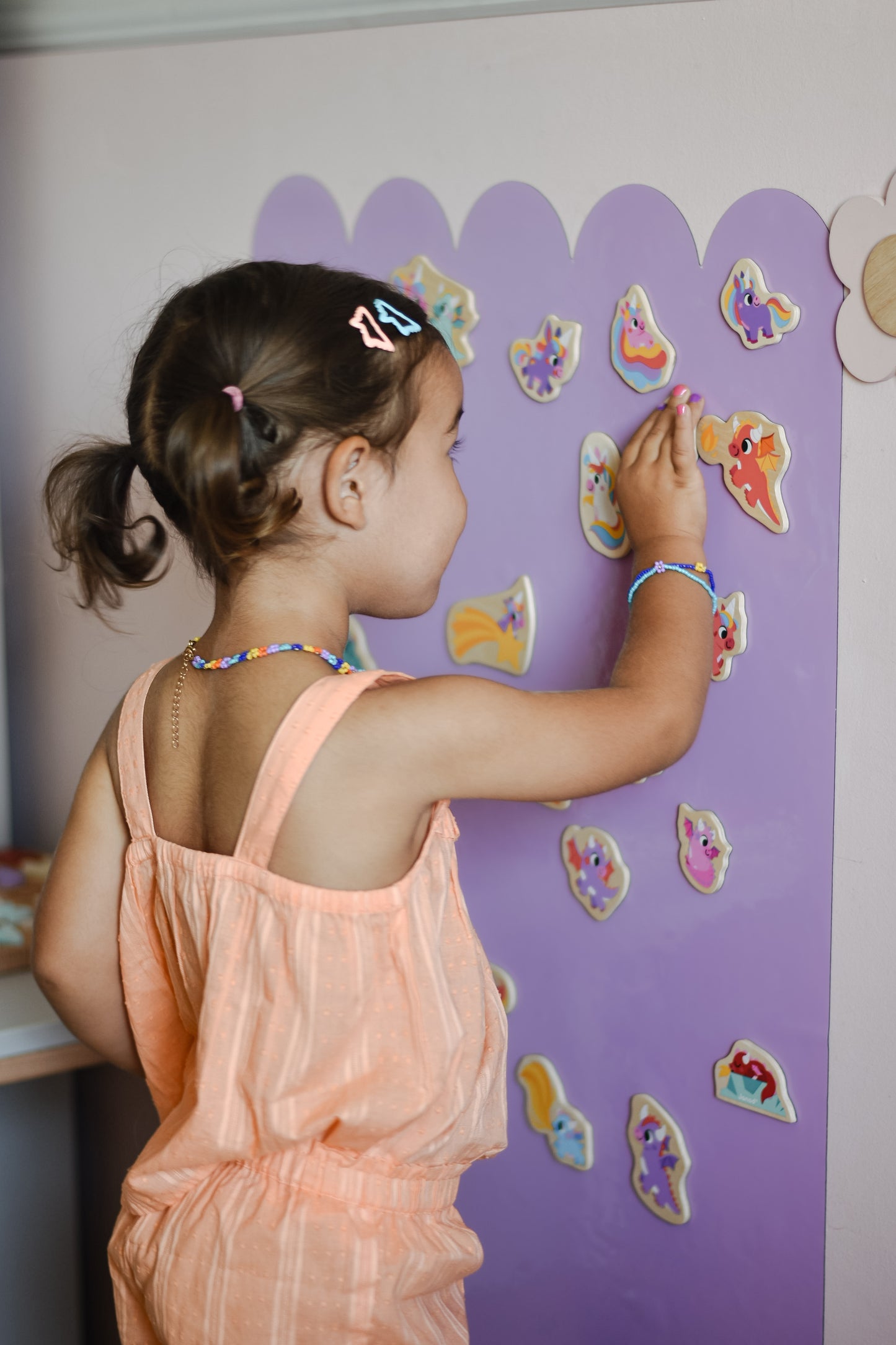 Wielofunkcyjna naklejka ścienna - fala